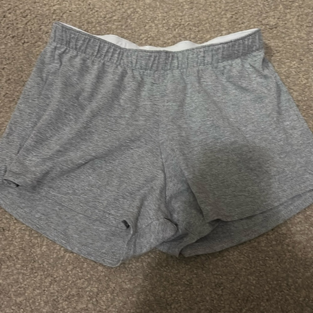 gray soffe shorts